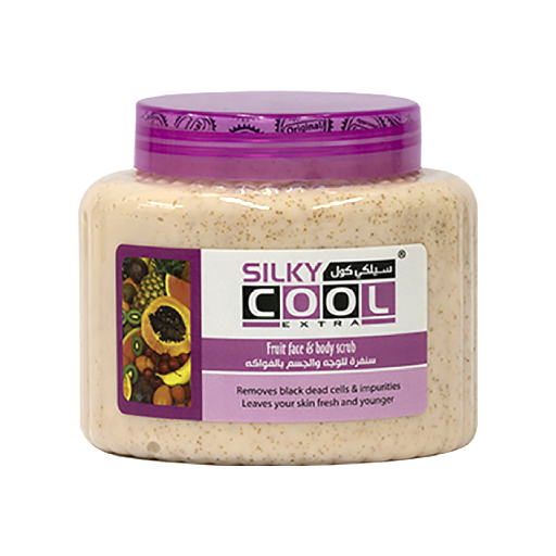 [10202] Silky Cool Fruit Face and Body Scrub