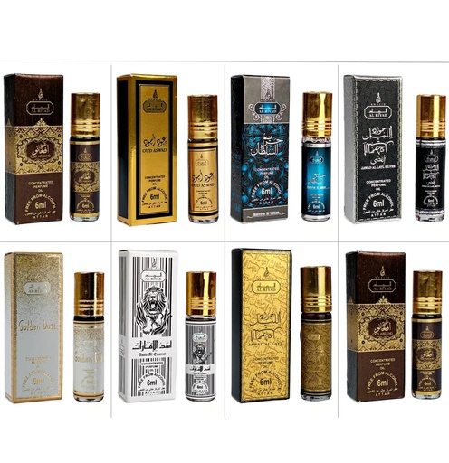 Ard Al ZaafranOil10ml Oud Mood, Yara, Bint Hooran, Oud romancea, Oud 24hrs